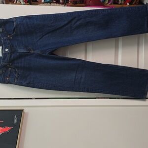 Abercrombie & Fitch Dark Blue Straight Leg Jeans